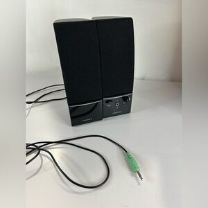 Insignia Model NS-PCS20 Computer Speakers 3.5 mm Connection- Black